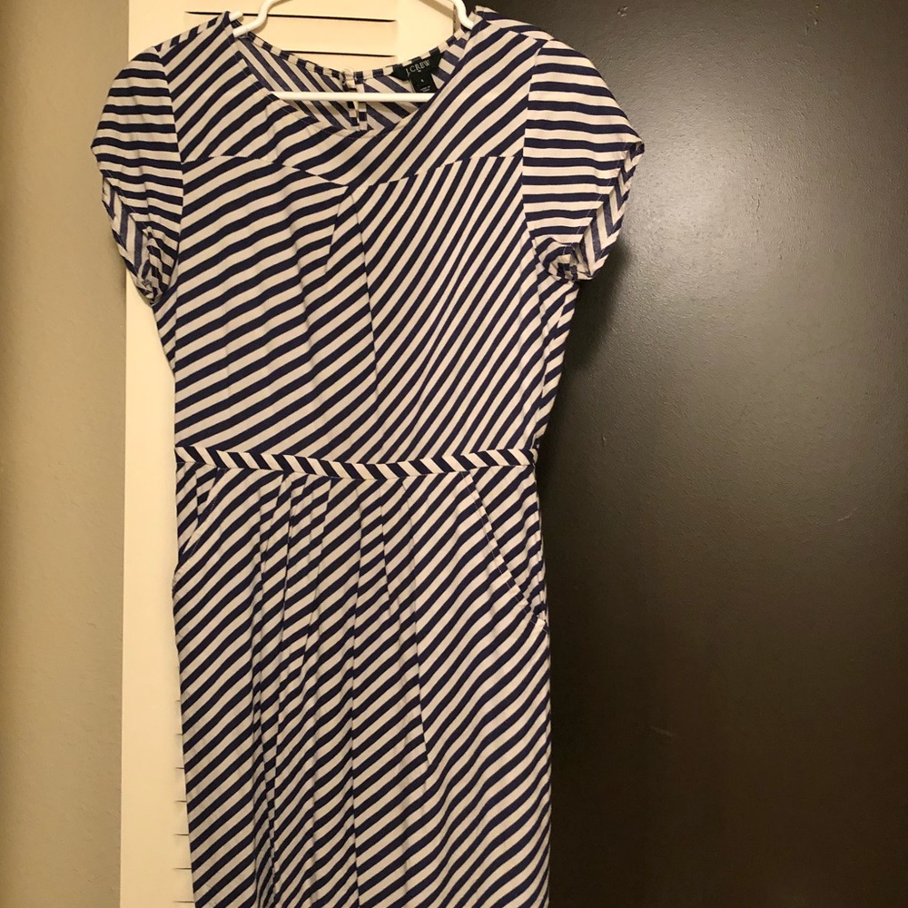 Striped J Crew Dress